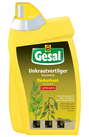 Gesal Unkrautvertilger Super-Rapid Konzentrat (800ml)