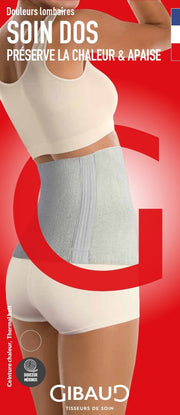 GIBAUD CHALEUR Nierenwärmer M, 25cm ecru (1 Stk)