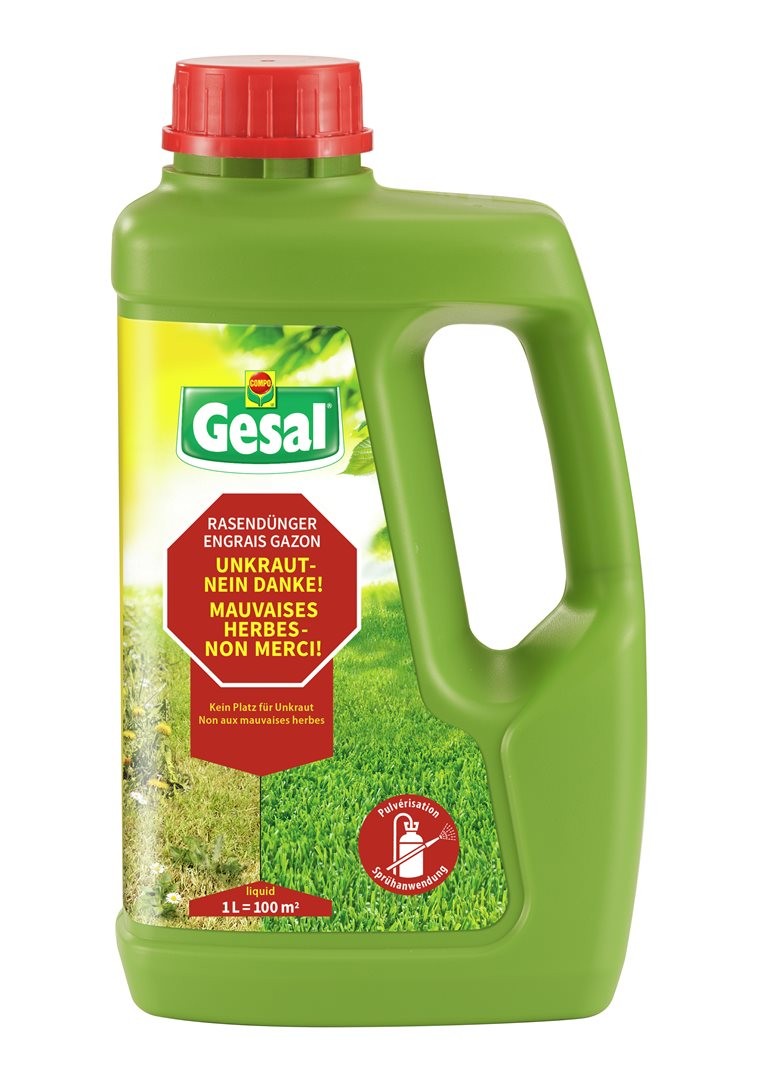 Gesal Rasendünger Unkraut-Nein danke (1 Liter)