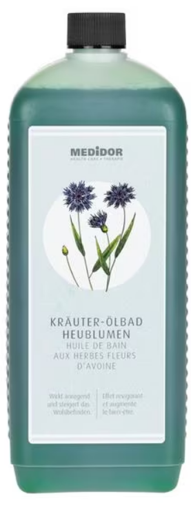 MEDiDOR Kräuterölbad Heublumen (1 Liter)