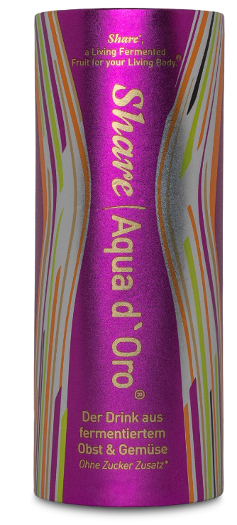 SHARE Aqua d’Oro CartoCan das goldene Wasser (12x240ml)