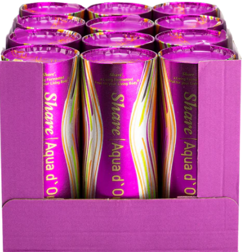 SHARE Aqua d’Oro CartoCan das goldene Wasser (12x240ml)