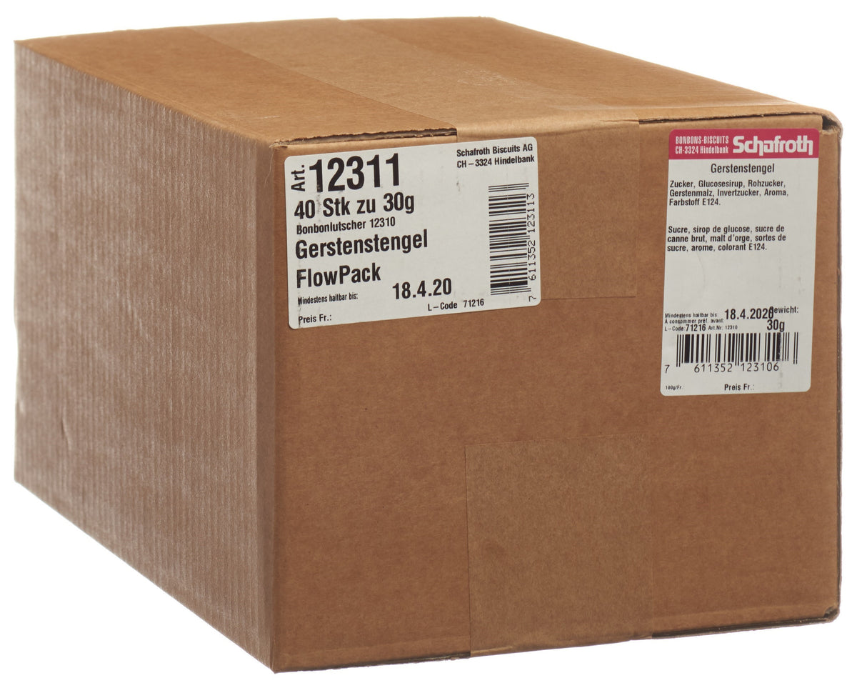 GERSTENSTENGEL Riegel (40x30g)