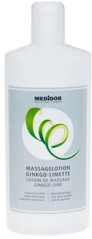 MEDiDOR Massagelotion Ginkgo-Limette (1 Liter)