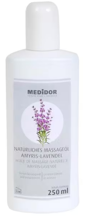 MEDiDOR Massageöl Amyris-Lavendel (250ml)