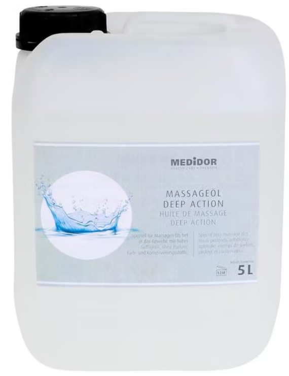 MEDiDOR Massageöl Deep Action (5 Liter)