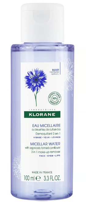 KLORANE Mizellen-Make-up-Entferner Bio-Kornblume (100ml)