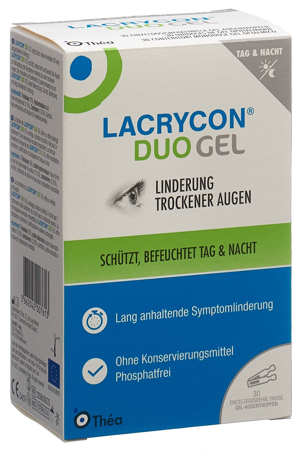 LACRYCON DUO Gel zur Linderung trockener Augen (30x0.4g)
