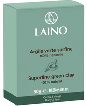 LAINO Grüne feine Tonerde, 100% natürlich (300g)