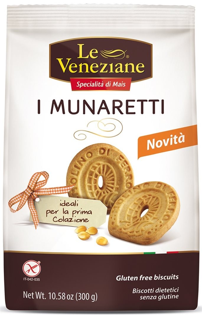 Le Veneziane glutenfreie Biscuits I Munaretti (300g)