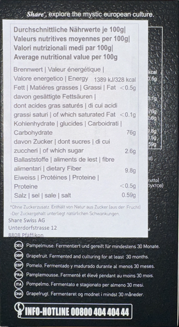 SHARE Pomelozzini die Vitamin C Bombe (4 Stk)