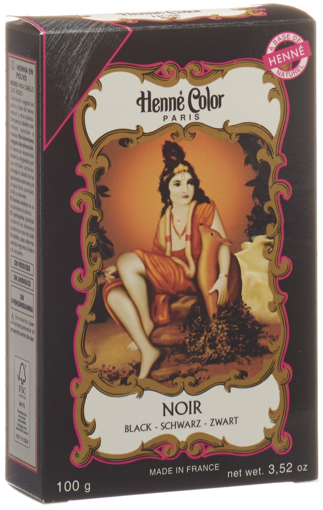Thibaut Henna Pulver schwarz (100g)