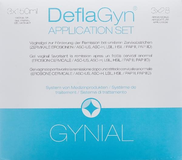 DeflaGyn Vaginalgel (3x28 Applikationen) 3x150ml