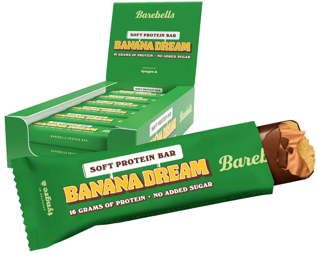 Barebells Soft Protein Bar Banana Dream (12x55g)