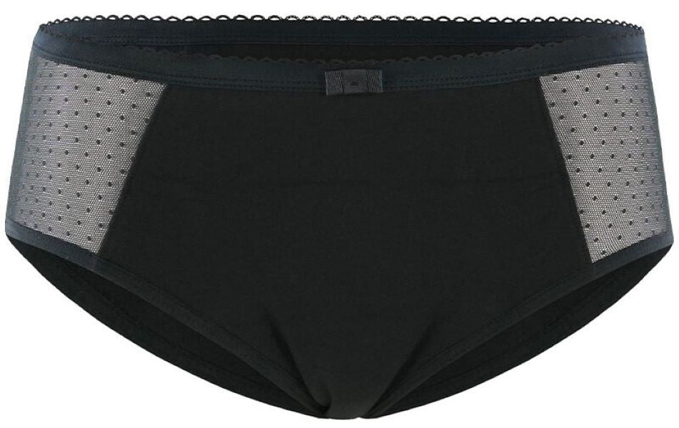 DIM Boxer Lace Stark 40-42 schwarz mit Meshdetail (1 Stk)