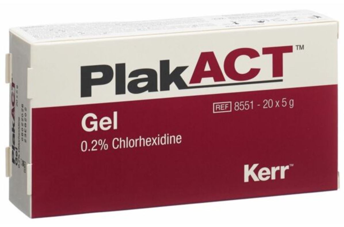 PlakACT Gel 0.2 % Chlorhexidin 20 (5g)