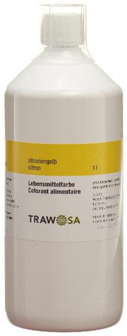 Trawosa Food Colouring lemon yellow (1000ml)