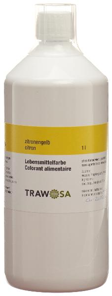 Trawosa Food Colouring lemon yellow (1000ml)