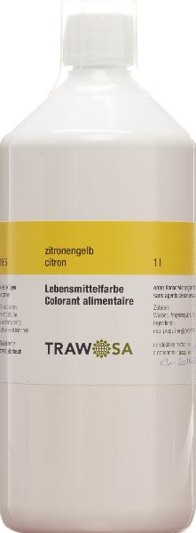 Trawosa Food Colouring lemon yellow (1000ml)