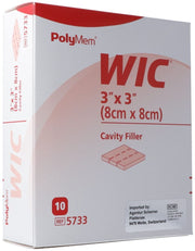 PolyMem WIC Wundfüller 8x8cm steril (10 Stk)