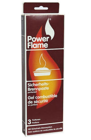 PowerFlame Sicherheits Brennpaste (3x80g)