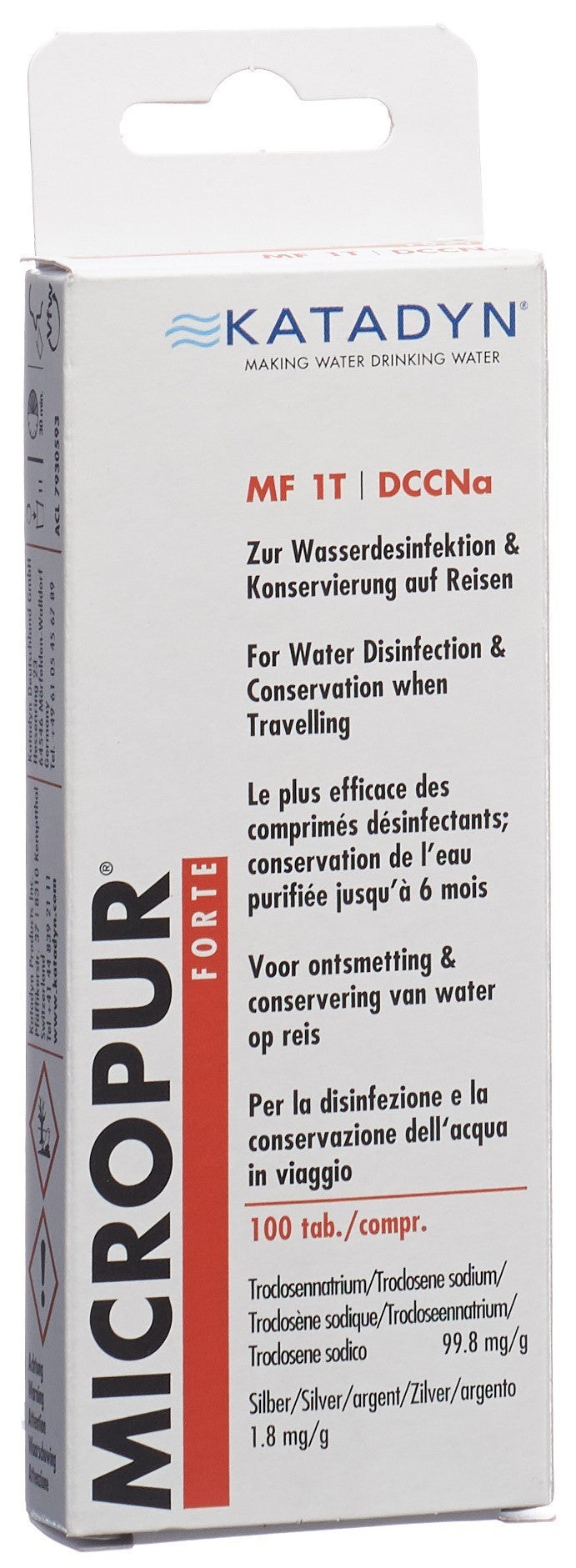 MICROPUR FORTE MF 1T (100 Stk)