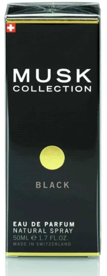 MUSK COLLECTION Black Eau de Parfum Natural Spray (50ml)
