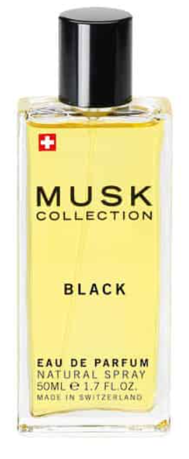 MUSK COLLECTION Black Eau de Parfum Natural Spray (50ml)