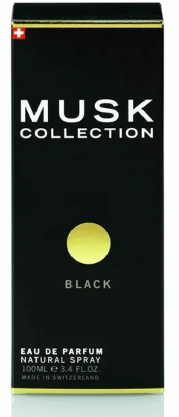 MUSK COLLECTION Black Eau de Parfum Natural Spray (100ml)