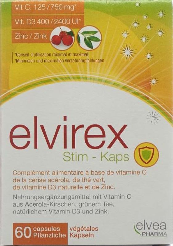 ELVIREX Stim Kaps (60 Stk)