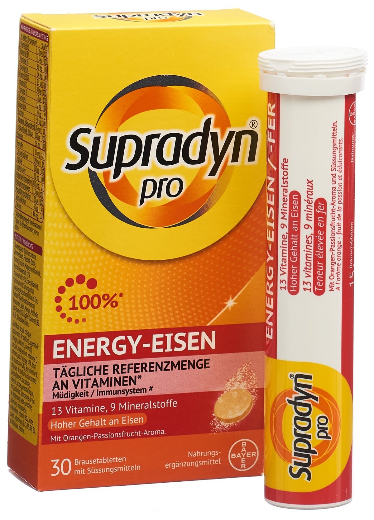 Supradyn energy Eisen Brausetabletten (30 Stk)