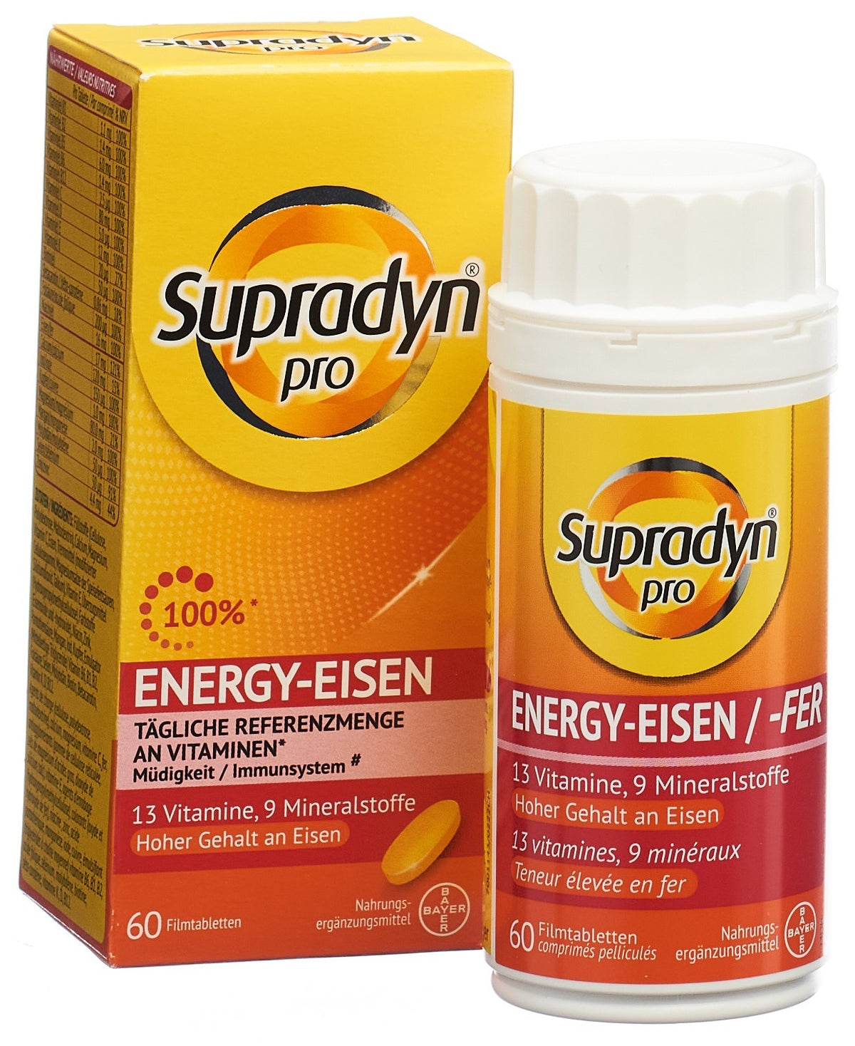 Supradyn Energy Eisen Filmtabletten (60 Stk)
