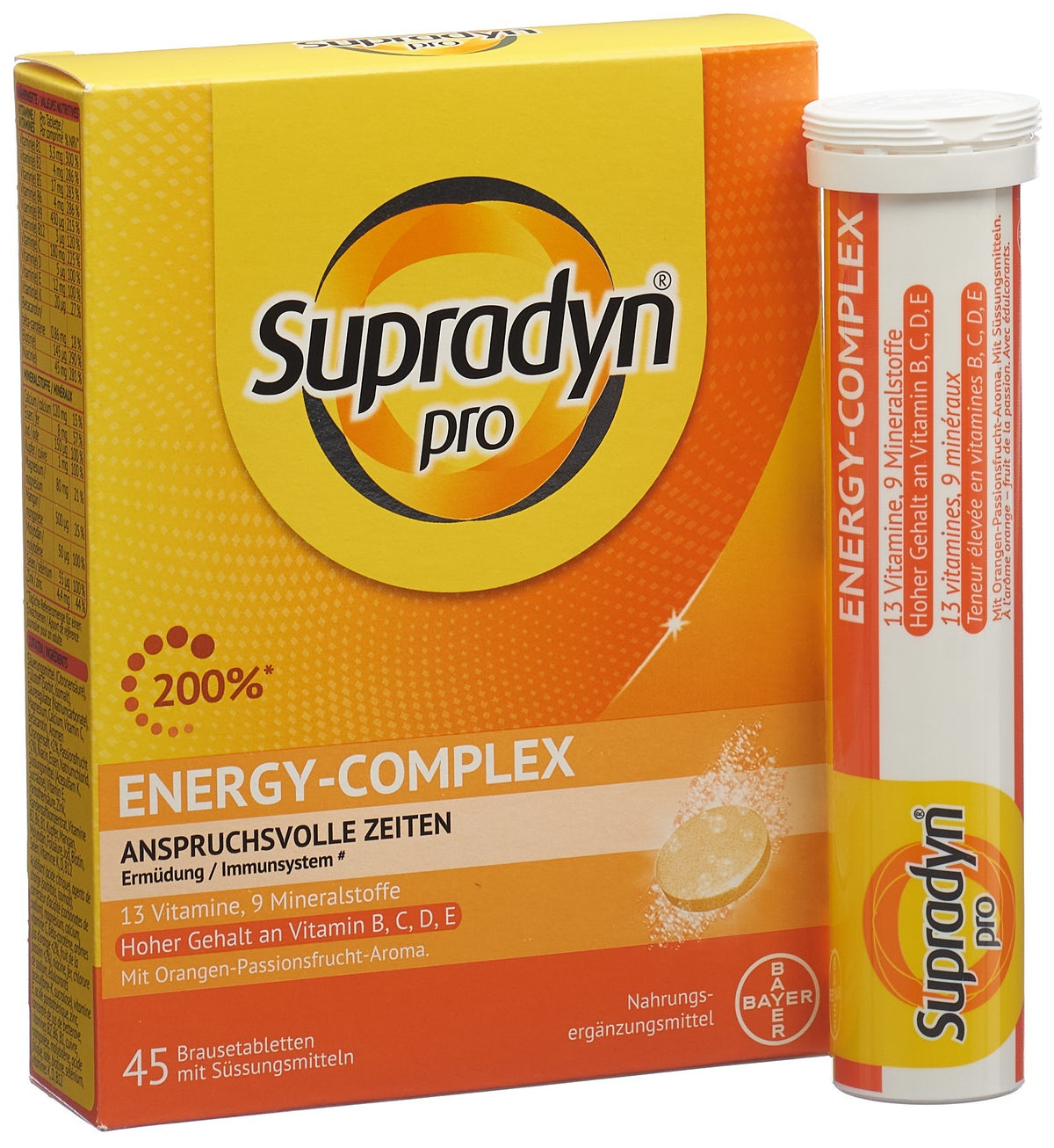 Supradyn pro Energy-Complex Brausetabletten (45 Stk)