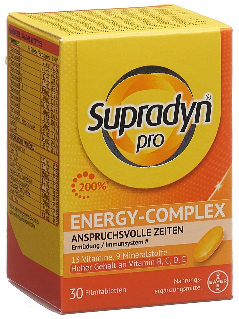 Supradyn pro Energy-Complex Filmtabletten (30 Stk)