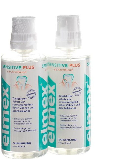 Elmex Sensitive Zahnspülung Duo (2 x 400 ml)