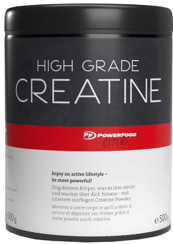 PowerFood One High Grade Creatin Pulver (500g)