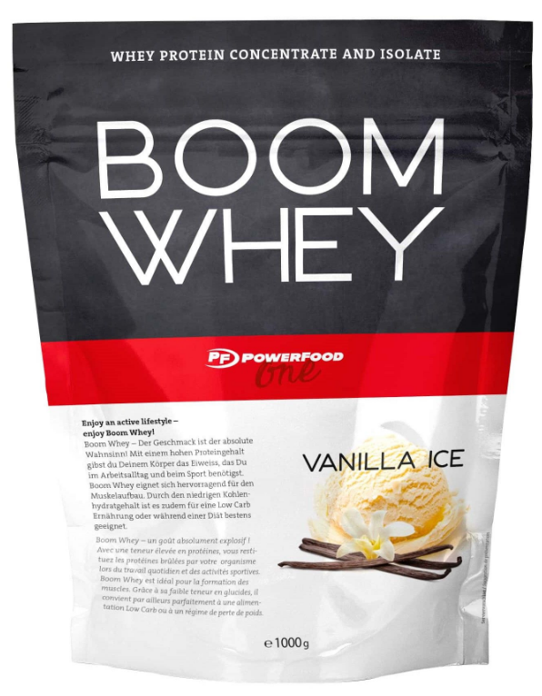 PowerFood One Boom Whey Vanilla Ice (1000g)
