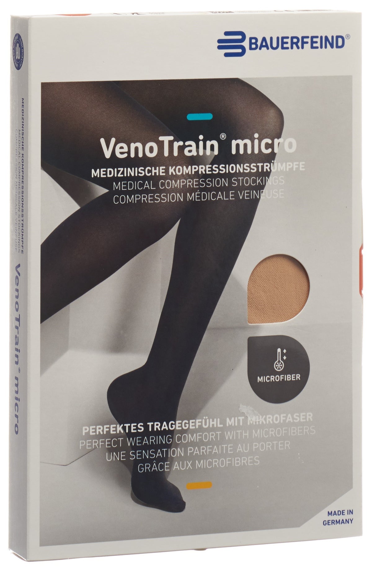 VenoTrain micro AD KKL2, Grösse L, p/s gFs creme (1 Paar)