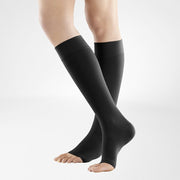 VenoTrain soft AD KKL2, Grösse M, p/l oFs schwarz Noppen 3cm (1 Paar)