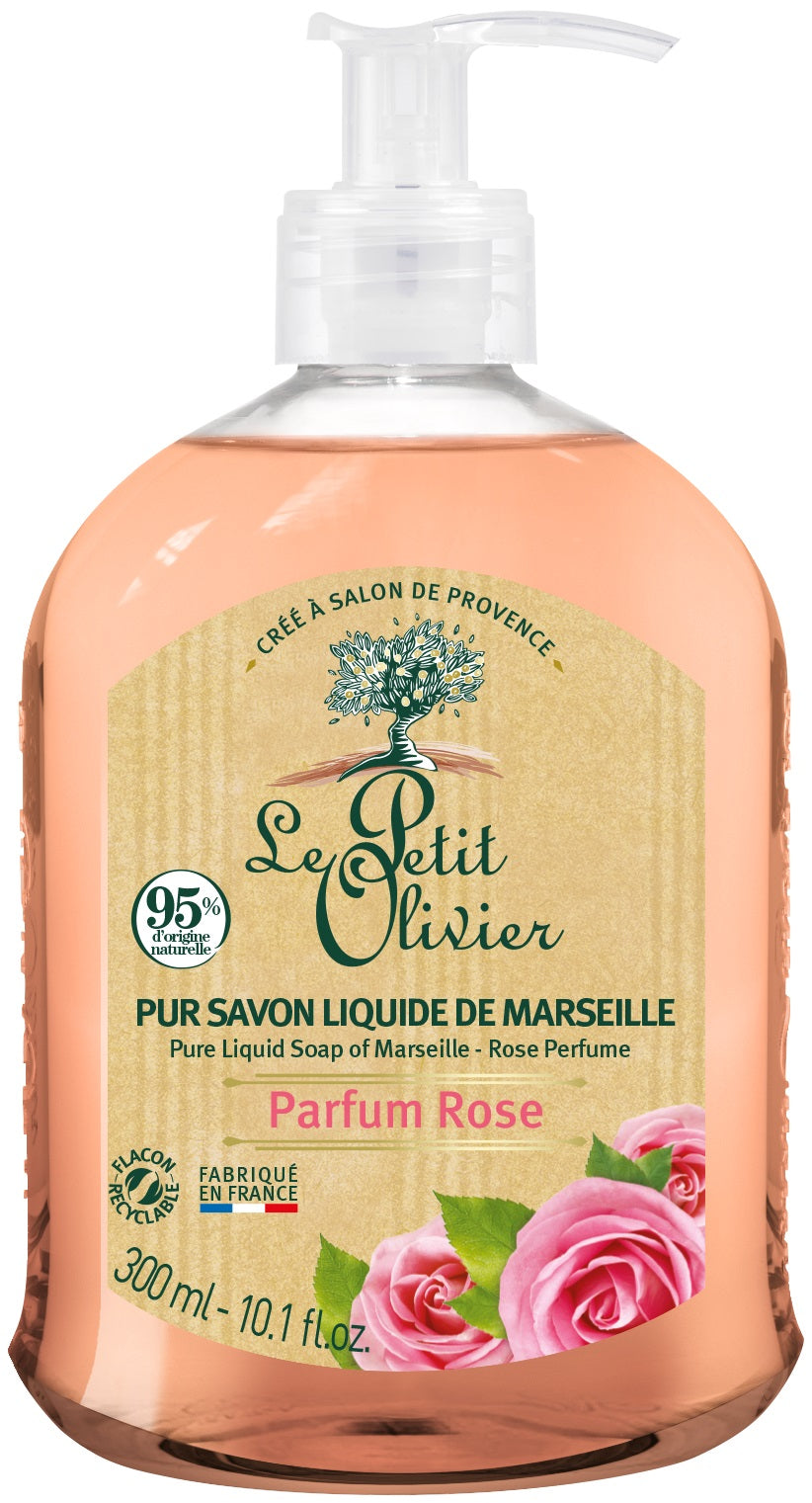 Le Petit Olivier Marseille Liquid Soap Rose (300ml)