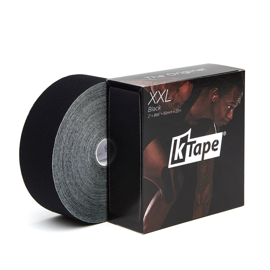 k-tape XXL 5cm x 22m schwarz (1 Rolle)