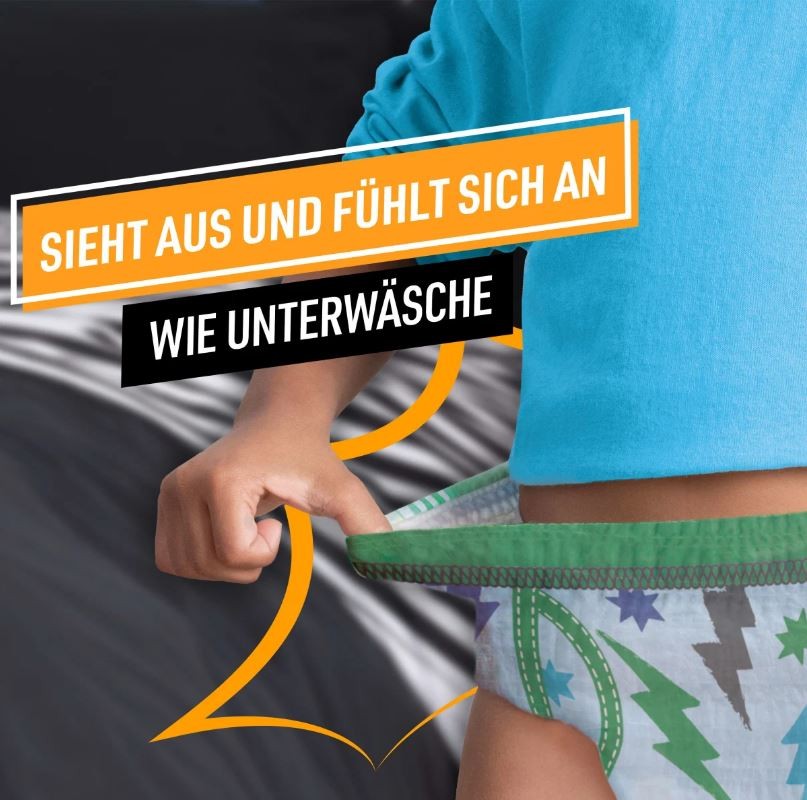 Pampers Ninjamas Pyjama Pants für Jungs, 8-12 Jahre (9 Stk)