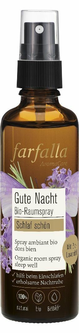 Farfalla Schlaf schön Lavendel Bio-Raumspray (75ml)