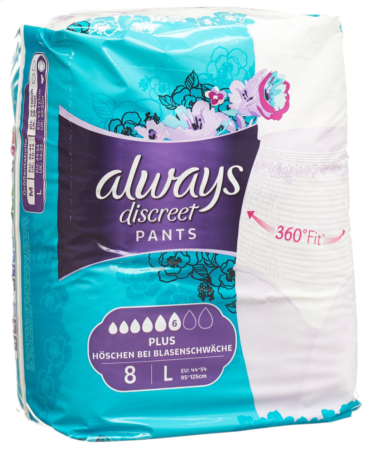 Always Discreet Inkontinenz Pants L Plus (9 Stk)