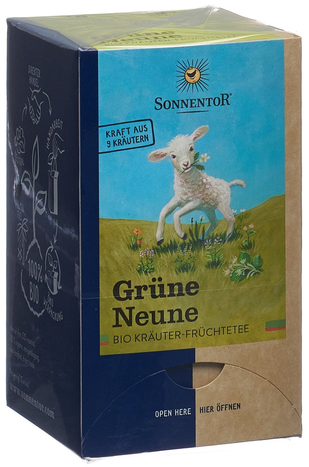 Sonnentor Grüne Neune Tee BIO (18 Stk)