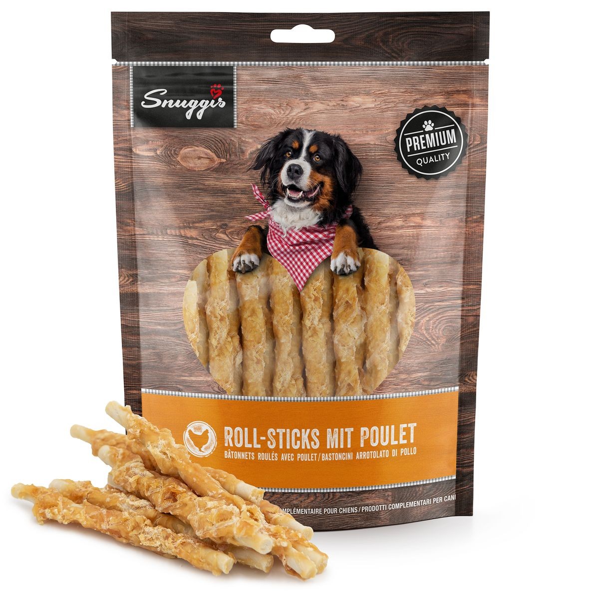 Snuggis Roll​-​Sticks mit Poulet (306g)