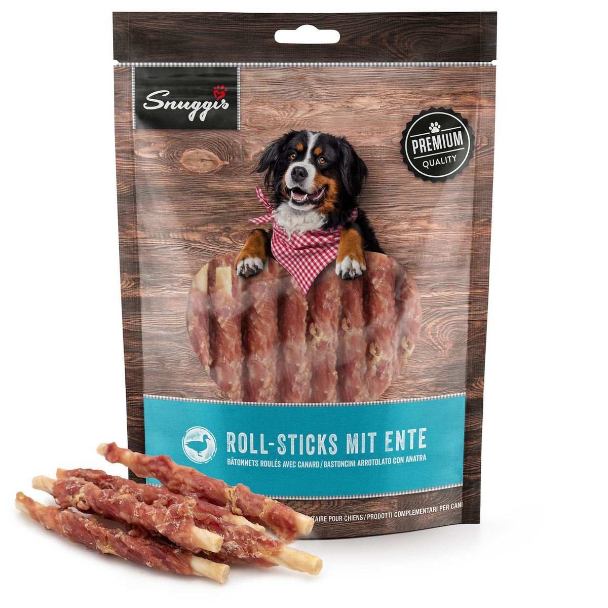 Snuggis Roll​-​Sticks mit Ente (306g)