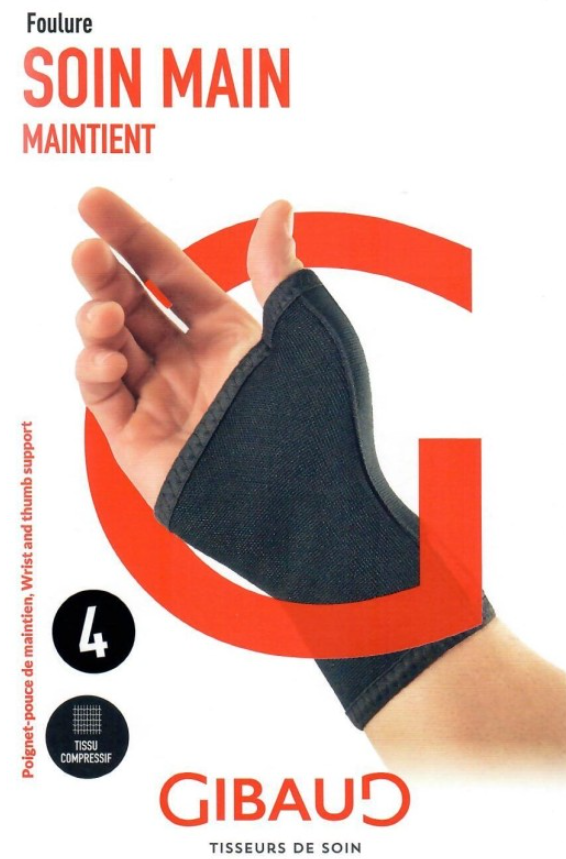 GIBAUD Handgelenk-Daumenbandage, Grösse 1, 14-15cm (1 Stk)