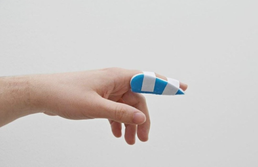 Chrisofix Fingerschiene DIP+PIP Grösse XXS verformbar (1 Stk)