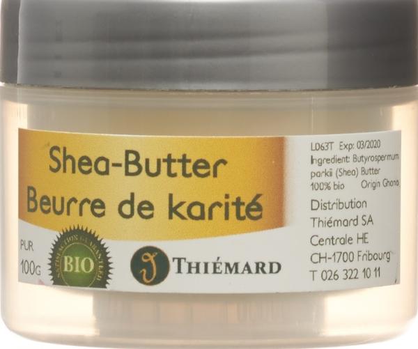 Thiémard Beurre de karité 100% pur Bio (100g)